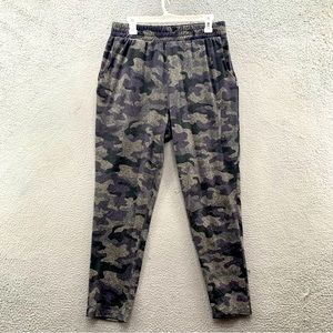 Feat Clothing Roam Jogger Pants Women Size 1/Large Camo High Waist Blanketblend